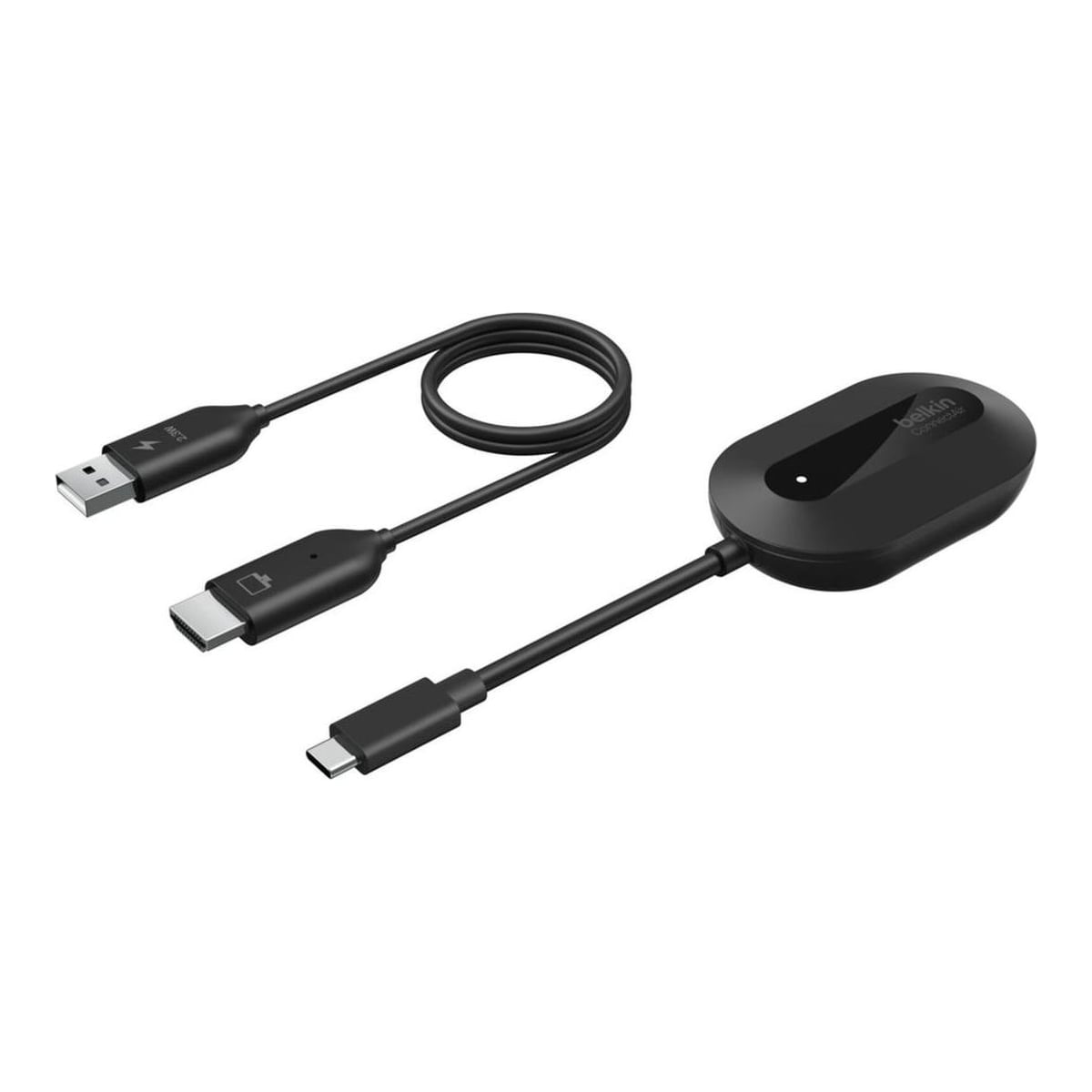 Belkin AVC024HQBK, Dongle, USB, USB Type-C, 1080p, 60 Hz, Black