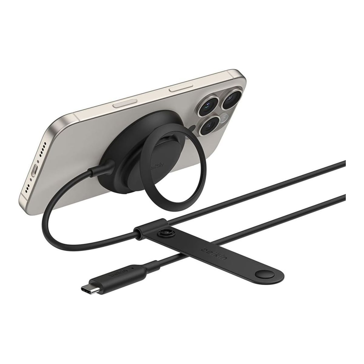 Belkin WIA014HQBK, Indoor, USB, Wireless charging, 2 m, Black