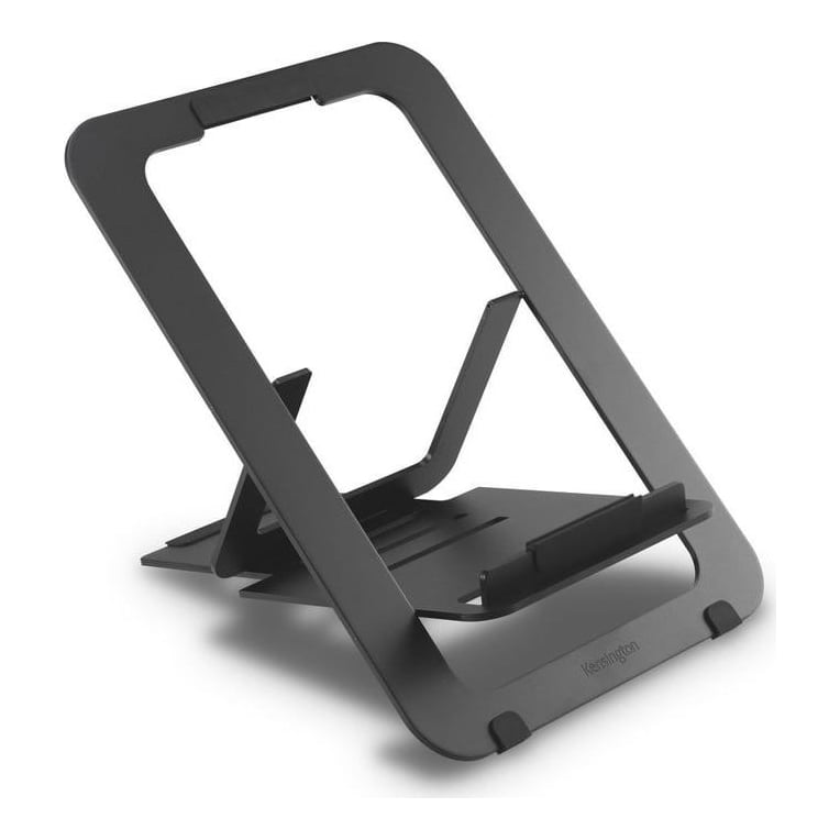 Kensington EQ Adjustable Aluminium Laptop Stand, Laptop stand, Black, Aluminium, 25.4 cm (10"), 43.2 cm (17"), 3 kg