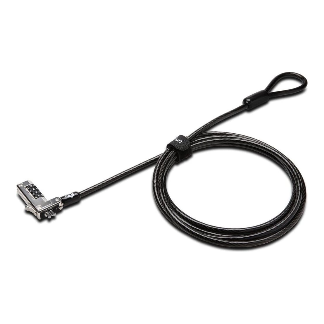 Kensington Slim NanoSaver Combination Laptop Lock, 1.8 m, Kensington, Combination lock, Black