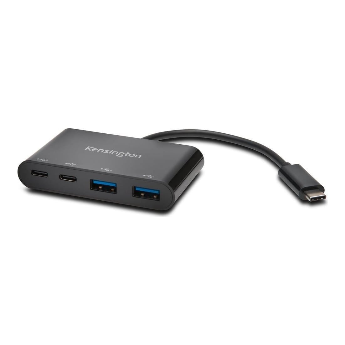 Kensington CH1000 USB-C 4-Port Hub, USB 3.2 Gen 1 (3.1 Gen 1) Type-C, USB 3.2 Gen 1 (3.1 Gen 1) Type-A, USB 3.2 Gen 1 (3.1 Gen 1) Type-C, 5000 Mbit/s, Black, China, Windows 10, Windows 10 Education, Windows 10 Education x64, Windows 10 Enterprise, Windows 10...