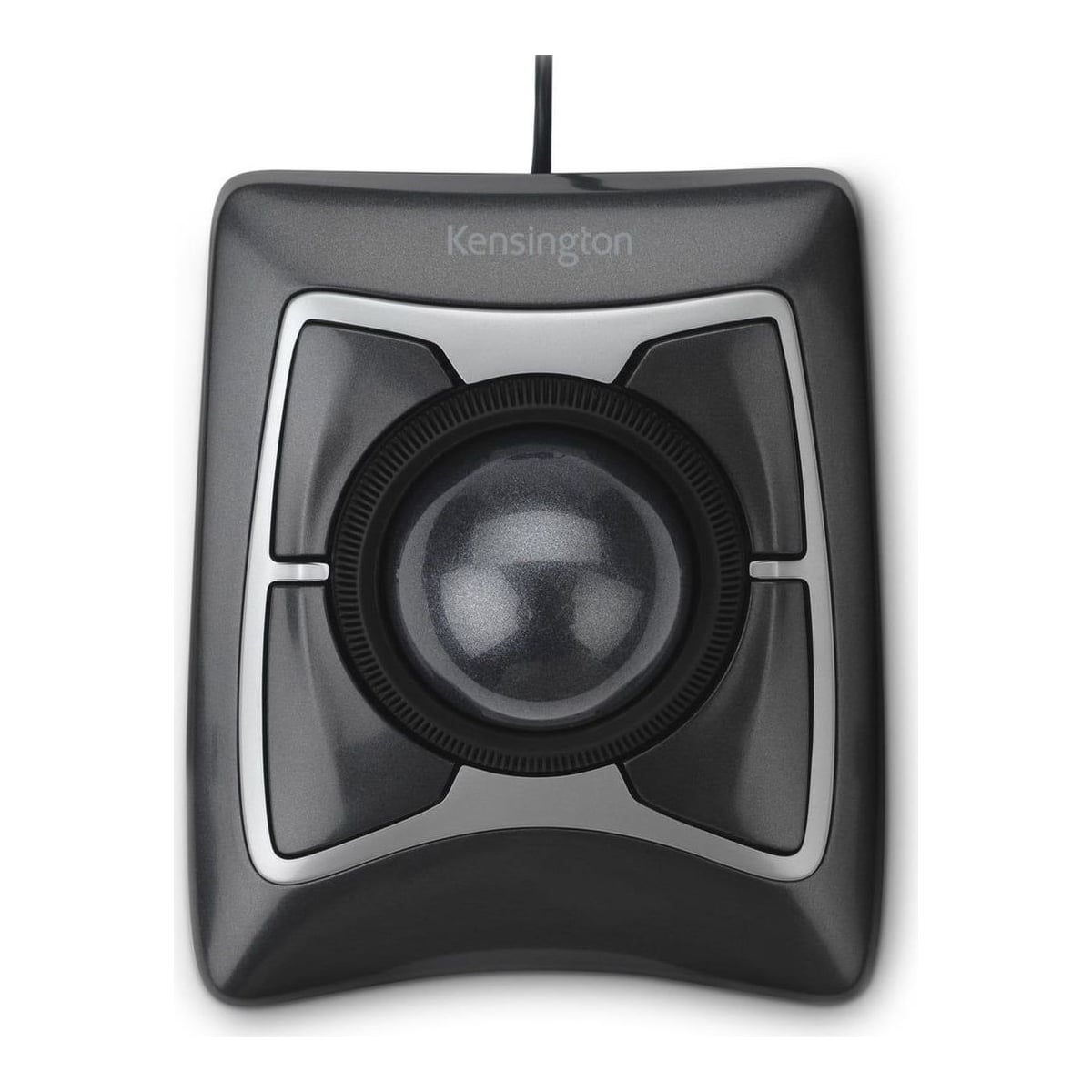 Kensington Expert Mouse Wired Trackball, Ambidextrous, Optical, USB Type-A, 400 DPI, Black