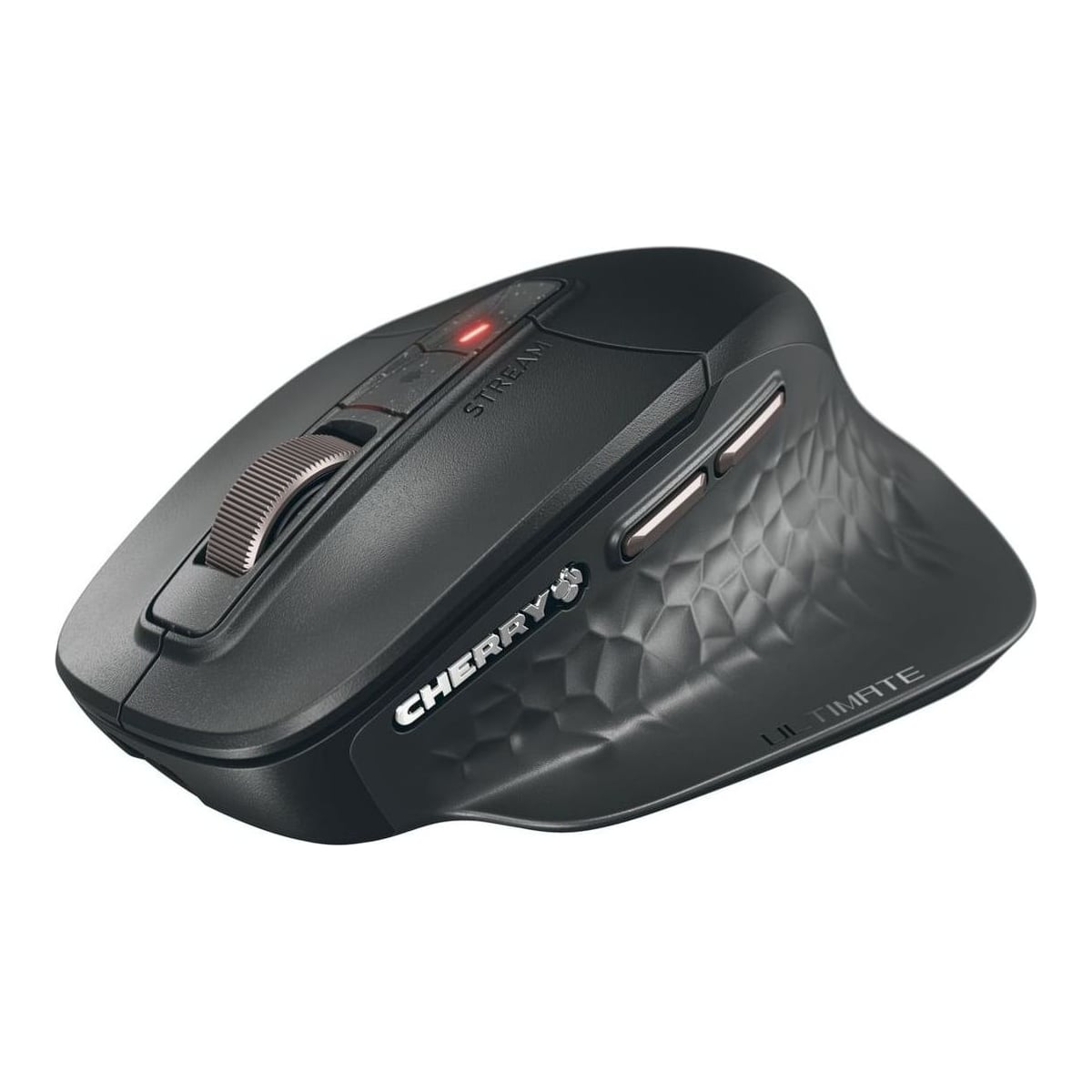 CHERRY Stream mouse ultimate, Right-hand, RF Wireless + Bluetooth + USB Type-C, 4000 DPI, Black
