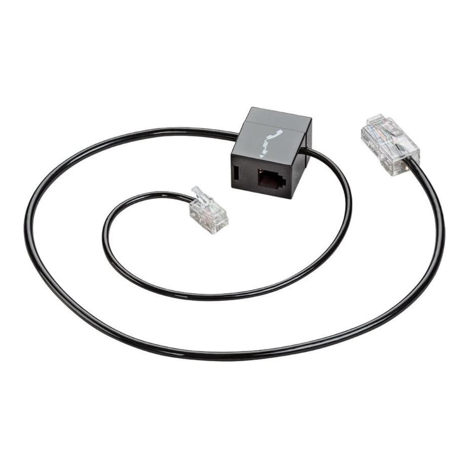 HP Inc. HP Poly Savi Office S2 Telephone Cable, Cable, Black