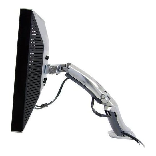 Ergotron MX Series Desk Mount LCD Arm, 13.6 kg, 76.2 cm (30"), 75 x 75 mm, 200 x 200 mm, Aluminium