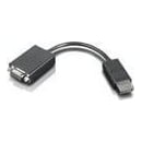 Lenovo DisplayPort - VGA, 0.2 m, VGA, DisplayPort, Male, Male, 68 g