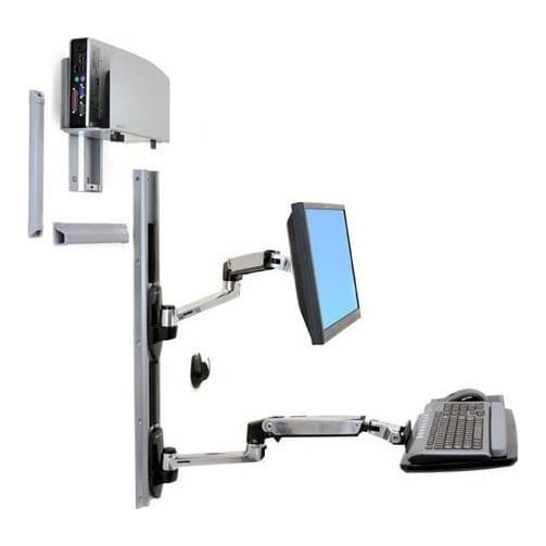 Ergotron LX Wall Mount System, Wall, 13.4 kg