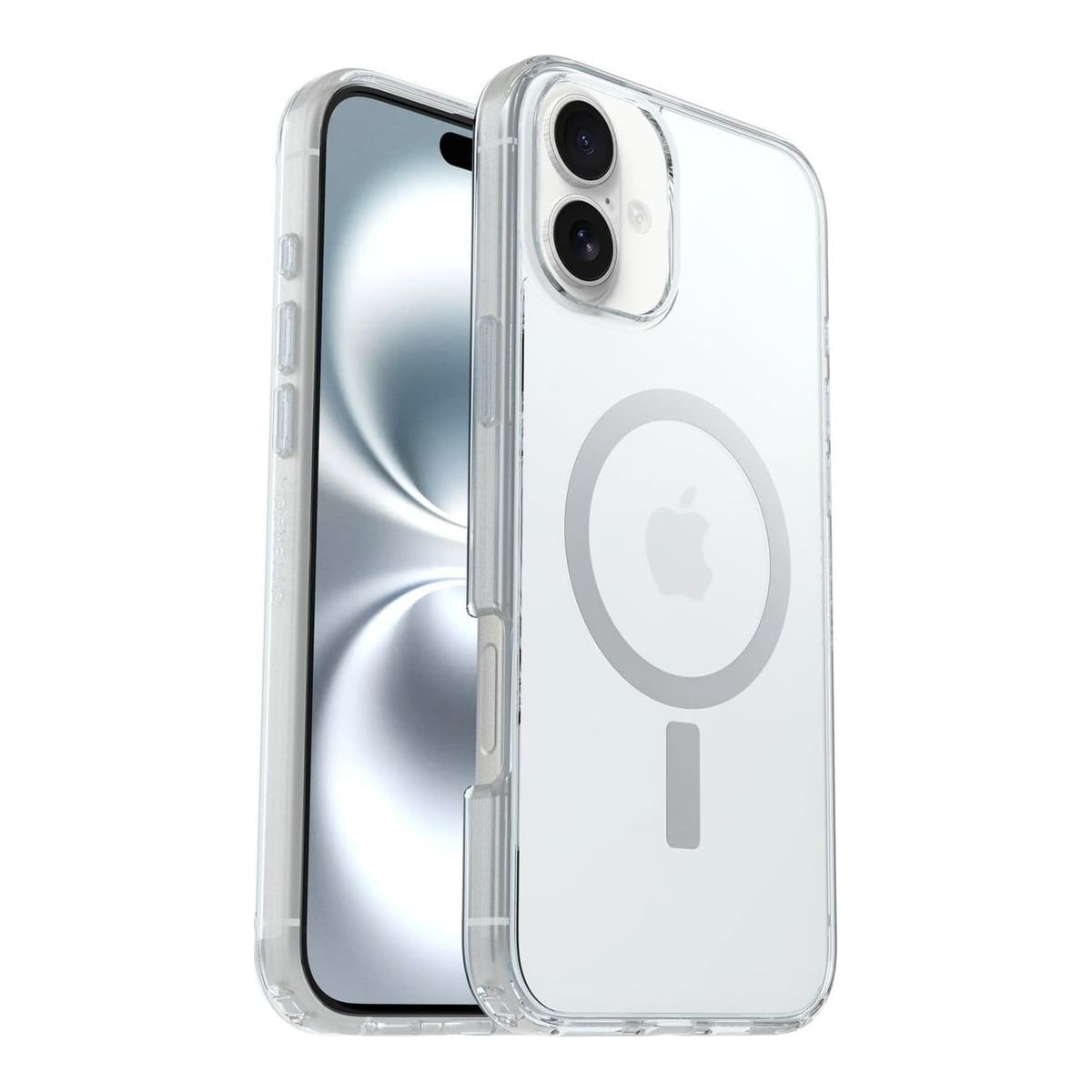 OtterBox Symmetry Series for MagSafe for Apple iPhone 16 Plus, transparent - No Retail Packaging, Cover, Apple, iPhone 16 Plus, 17 cm (6.7"), Transparent