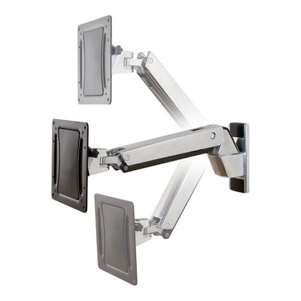 Ergotron Interactive Arm, HD, 18.2 kg, 76.2 cm (30"), 139.7 cm (55"), 200 x 100 mm, 200 x 100 mm, Aluminium