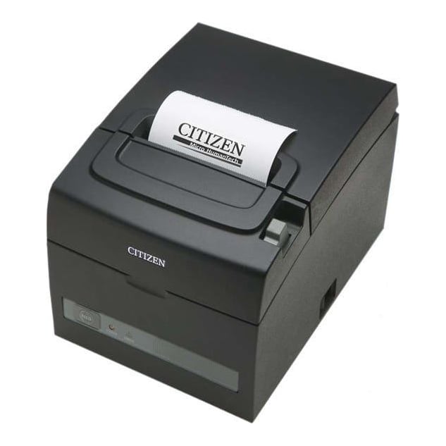 Citizen CT-S310II, Thermal, POS printer, 160 mm/sec, 1.5 x 3 mm, 65 - 75 µm, 8.3 cm