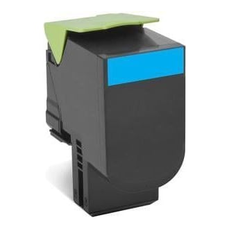 Lexmark 80C2HCE, 3000 pages, Cyan, 1 pc(s)