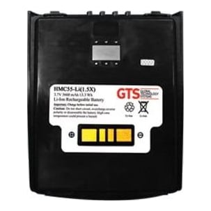 GTS Electronics GTS HMC55-LI(1.5X), Battery, Motorola MC55/65/67, Black, Lithium-Ion (Li-Ion), 3600 mAh, 3.7 V