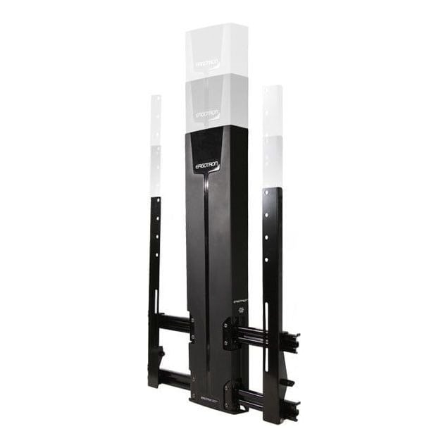 Ergotron Glide Wall Mount, HD, 18 kg, 76.2 cm (30"), 152.4 cm (60"), 400 x 400 mm, Height adjustment, Black