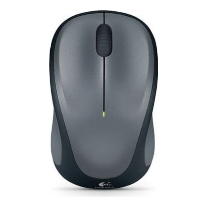 Logitech Wireless Mouse M235, Ambidextrous, Optical, RF Wireless, 1000 DPI, Grey