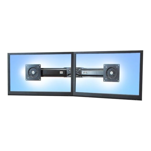 Ergotron 97-783, Black, 16.4 kg, Wall, 66 cm (26"), 43.2 cm (17"), 360°