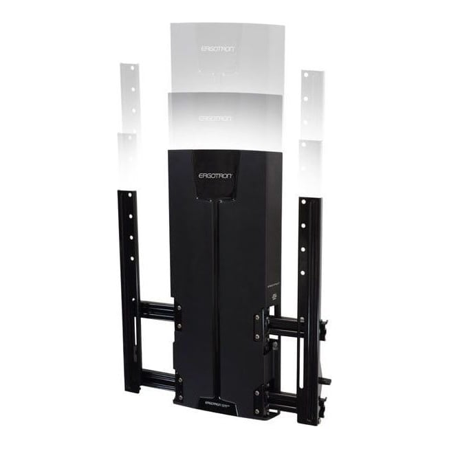 Ergotron 61-128-085, 31.8 kg, 116.8 cm (46"), 160 cm (63"), Height adjustment, Black