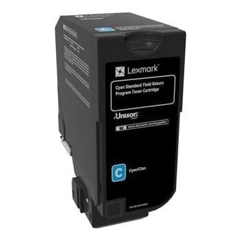 Lexmark 74C2SC0, 7000 pages, Cyan, 1 pc(s)
