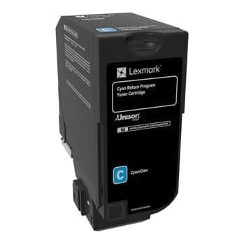 Lexmark 74C20C0, 3000 pages, Cyan, 1 pc(s)