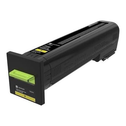 Lexmark 72K2XYE, 22000 pages, Yellow, 1 pc(s)