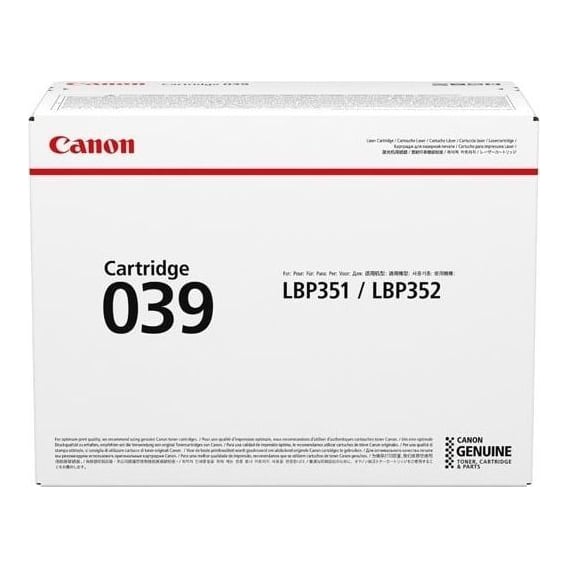 Canon 039, 11000 pages, Black, 1 pc(s)