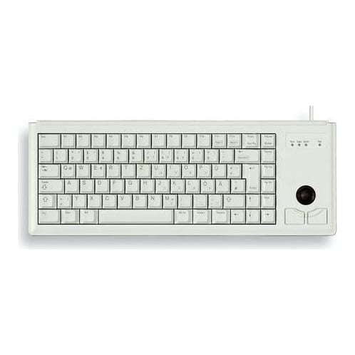 CHERRY G84-4400, Full-size (100%), Wired, USB, QWERTZ, Grey