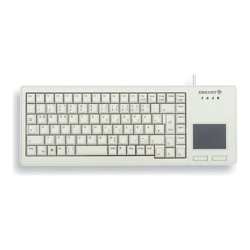 CHERRY XS Touchpad, Full-size (100%), Wired, USB, QWERTY, Grey
