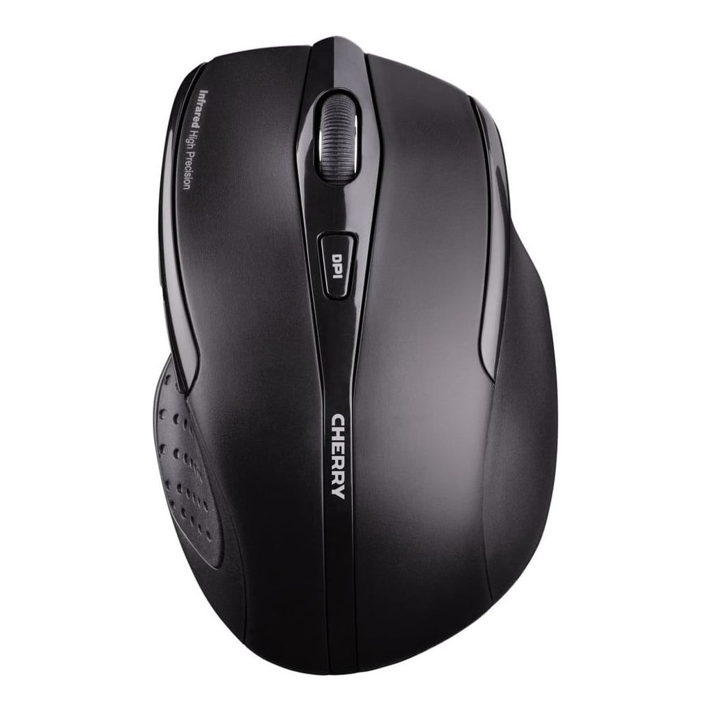 CHERRY MW 3000 Wireless Mouse, Black, USB, Right-hand, Optical, RF Wireless, 1750 DPI, Black