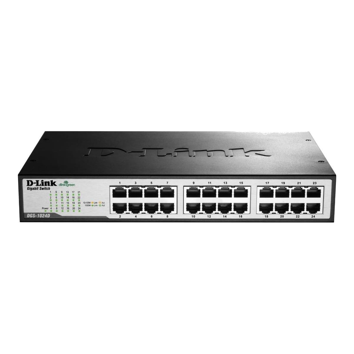 D-Link DGS-1024D, Unmanaged, Full duplex