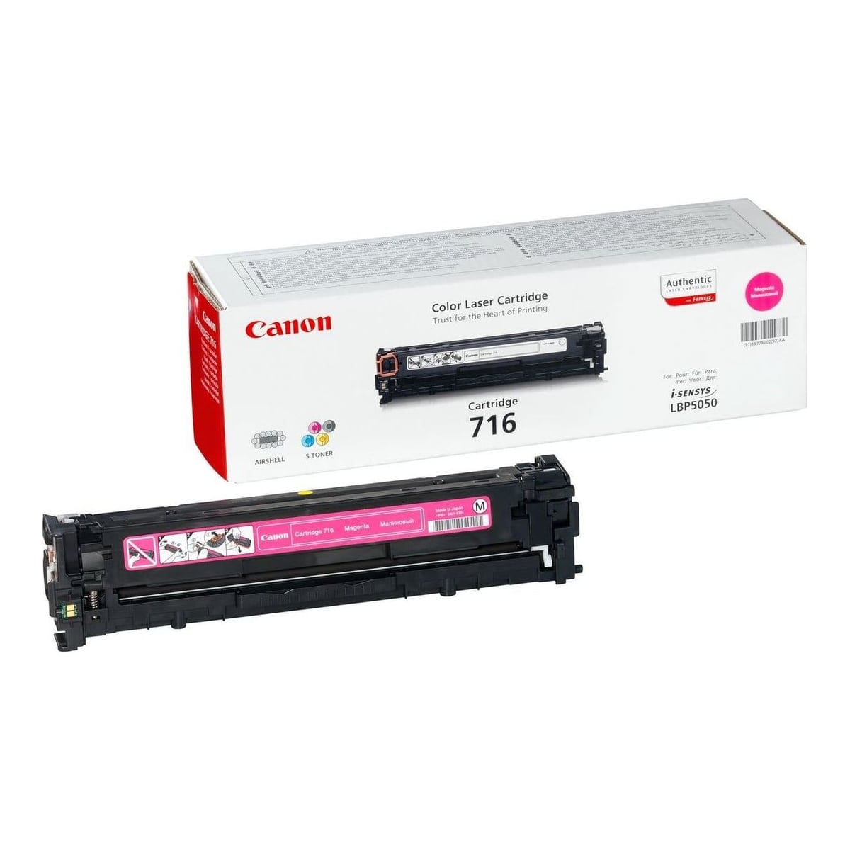 Canon Toner 716, 1500 pages, Magenta, 1 pc(s)