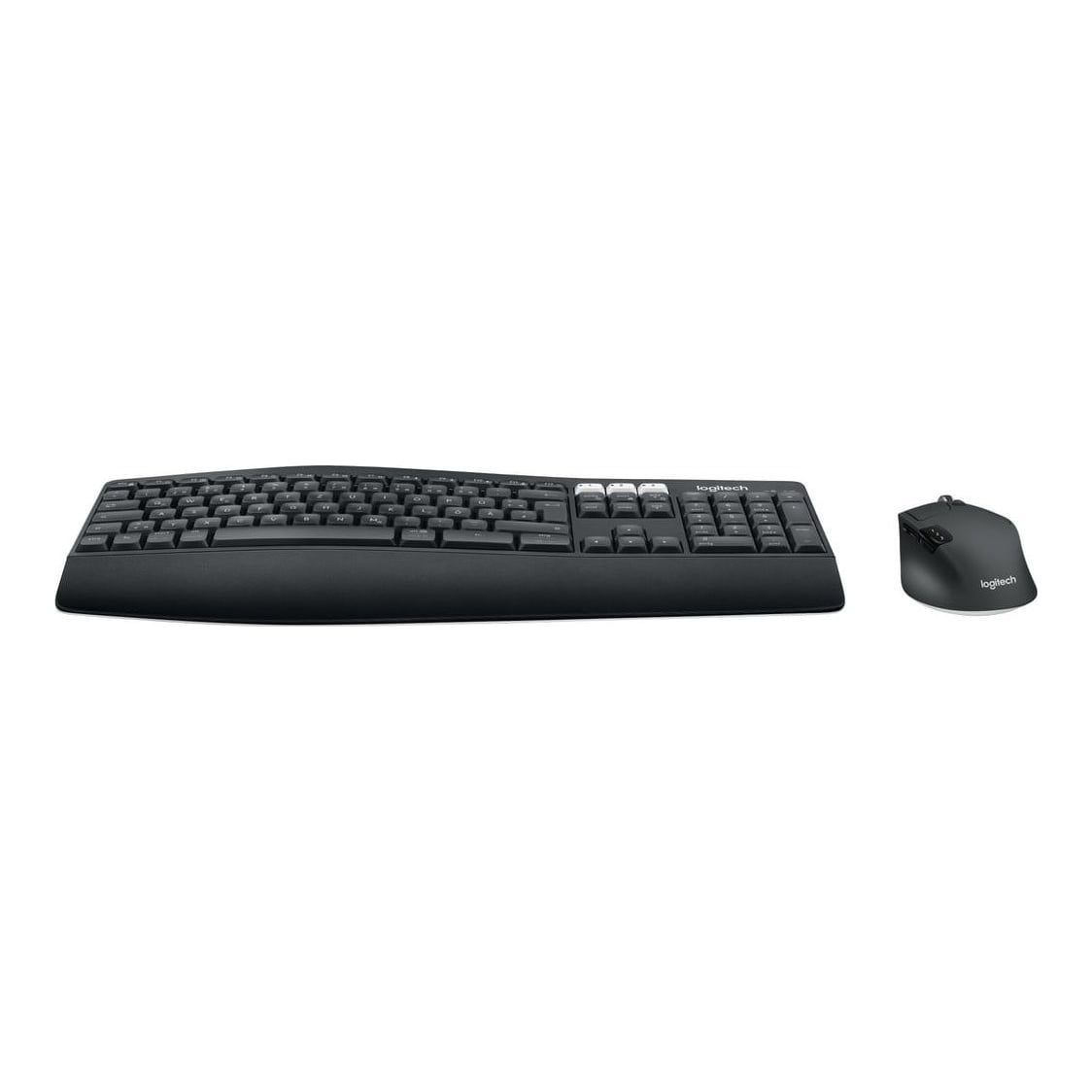 Logitech MK850 Performance, Full-size (100%), Wireless, RF Wireless + Bluetooth, QWERTZ, Black, Mouse included