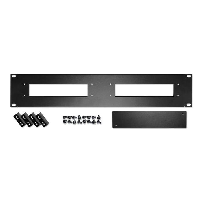 Shuttle PRM01 - 2U rack mount front plate for two 1.3-litre XPC slim PCs, Black