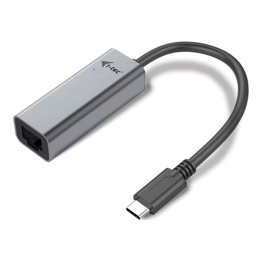 i-tec Metal USB-C Gigabit Ethernet Adapter, Wired, USB Type-C, Ethernet, 1000 Mbit/s, Grey