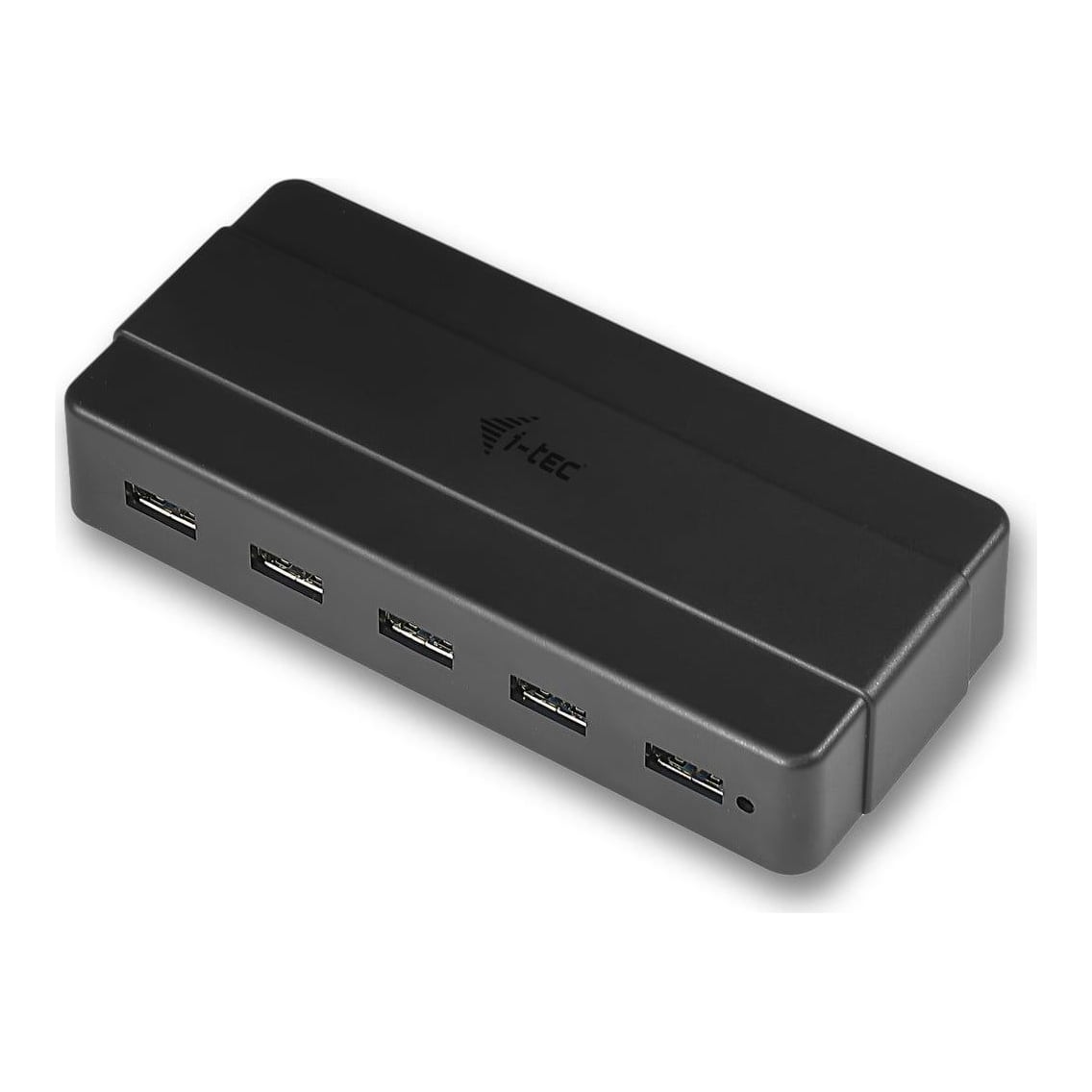 i-tec USB 3.0 Charging HUB 7 Port + Power Adapter, USB 3.2 Gen 1 (3.1 Gen 1) Type-B, USB 3.2 Gen 1 (3.1 Gen 1) Type-A, 5000 Mbit/s, Black, 0.9 m, AC