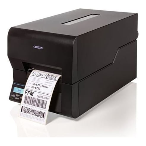 Citizen CL-E720, Direct thermal / Thermal transfer, 203 x 203 DPI, 203 mm/sec, Black