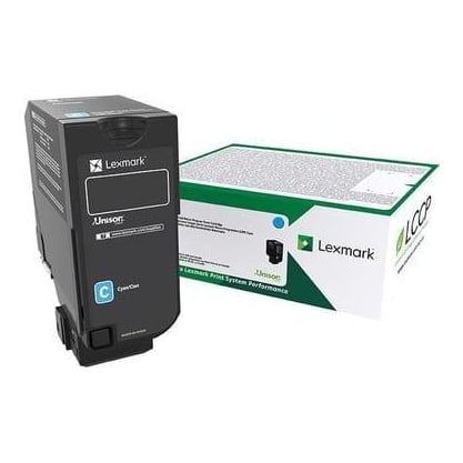 Lexmark 75B20C0, 10000 pages, Cyan, 1 pc(s)