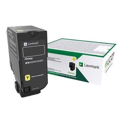 Lexmark 75B20Y0, 10000 pages, Yellow, 1 pc(s)