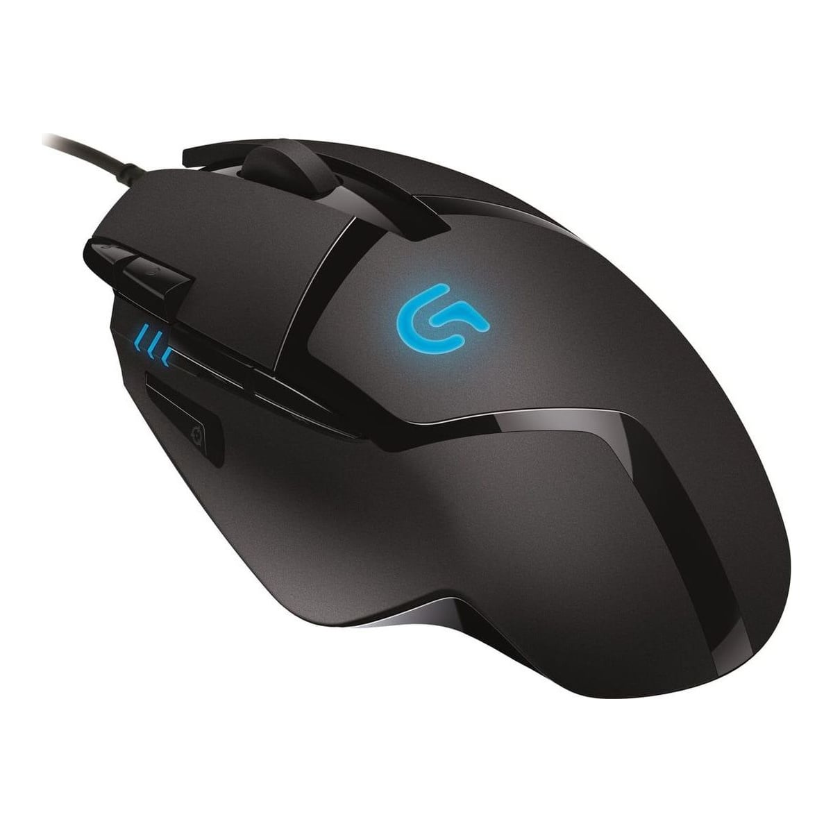 Logitech G Hyperion Fury, Optical, USB Type-A, 4000 DPI, 1 ms, Black