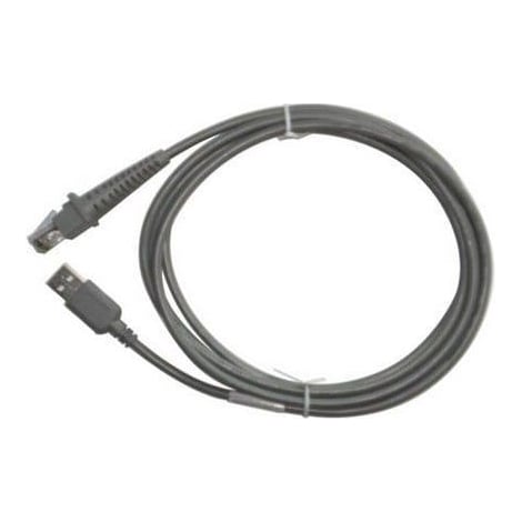 Datalogic Data Transfer Cable, 2 m, USB A, Male/Male, Grey