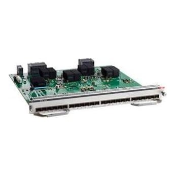 Cisco C9400-LC-24XS=, IEEE 1588, IEEE 802.1as, IEEE 802.3ab, IEEE 802.3af, IEEE 802.3at, IEEE 802.3az, IEEE 802.3bz,..., SFP+, 545080 h, -5 - 45 °C, -40 - 70 °C, 10 - 95%