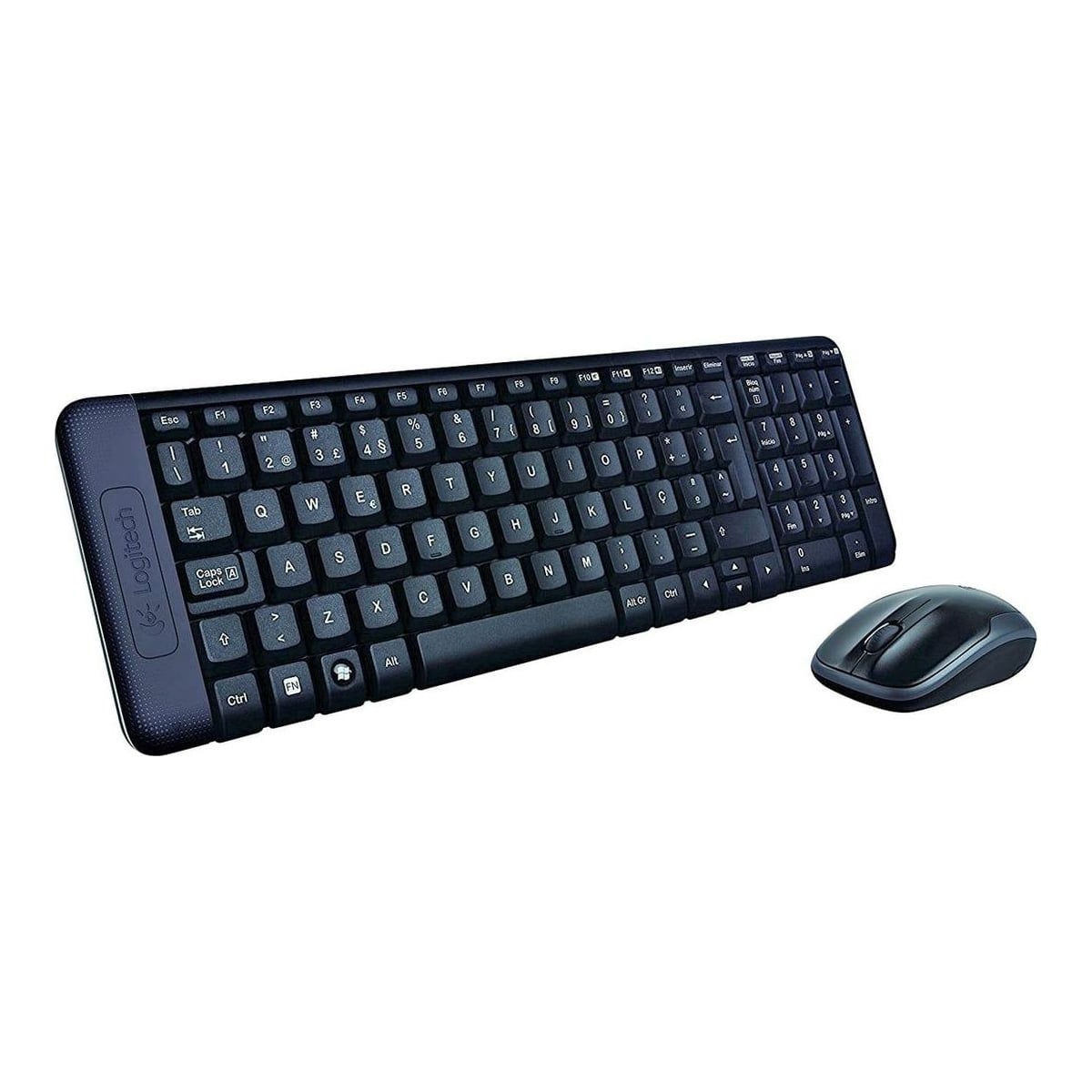 Logitech Wireless Combo MK220, Wireless, USB, Black, Mouse included