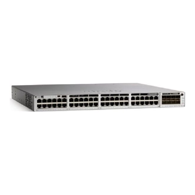 Cisco Catalyst C9300-48UXM-A, Managed, L2/L3, 10G Ethernet (100/1000/10000), Power over Ethernet (PoE), Rack mounting, 1U
