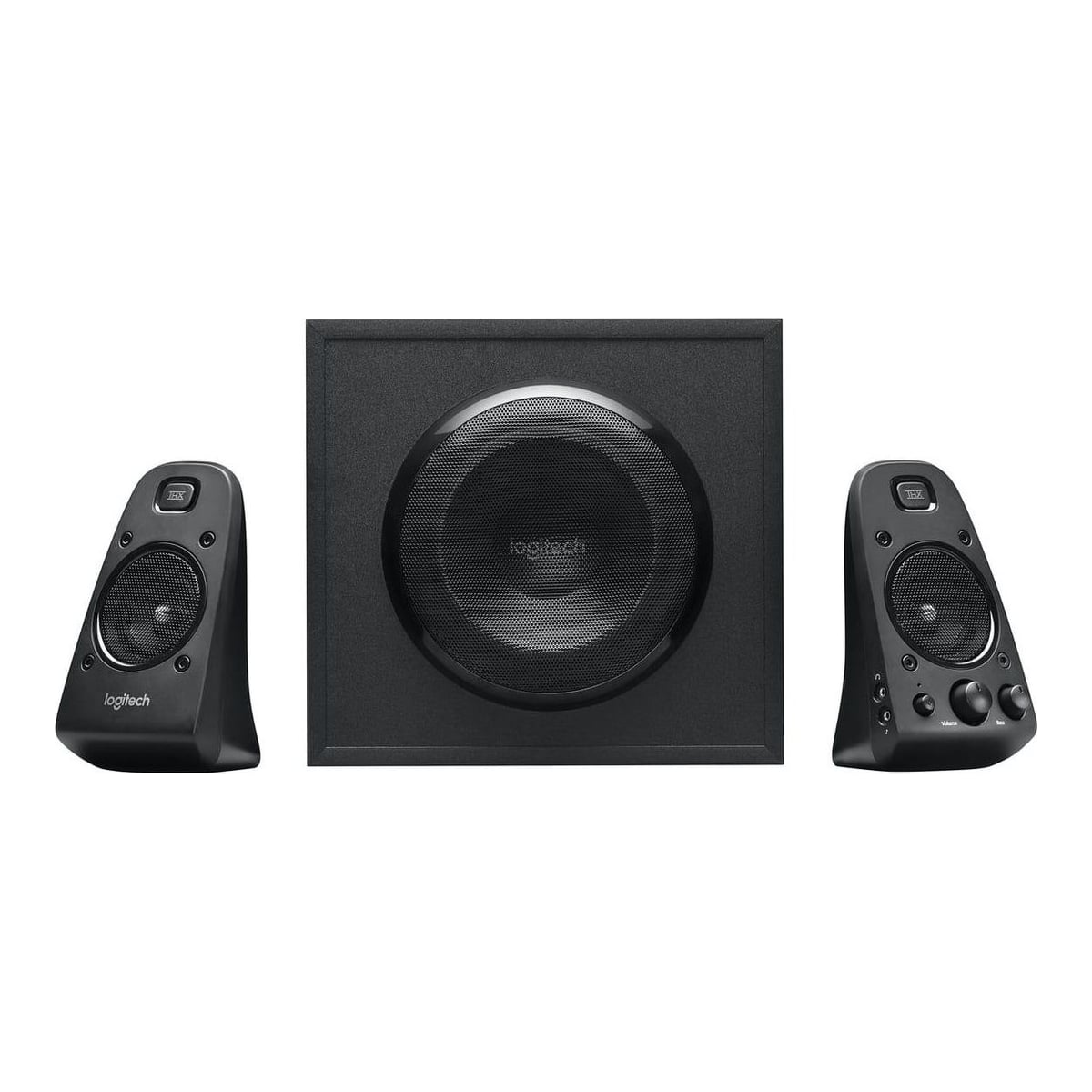 Logitech Speaker System Z623, 2.1 channels, 200 W, Universal, Black, 400 W, Rotary
