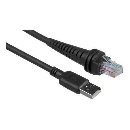 Honeywell CBL-500-300-S00-01, 3 m, USB A, Black