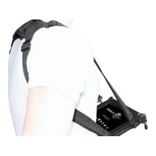 Mobilis Shoulder strap 4 attachments for typing and transport 001024, Black
