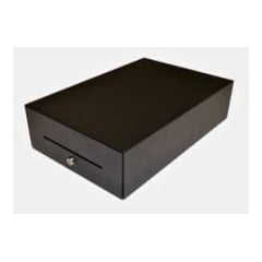 apg Solutions NANO-0067, Electronic cash drawer, Steel, Black, 12/24 V, 275 mm, 370 mm