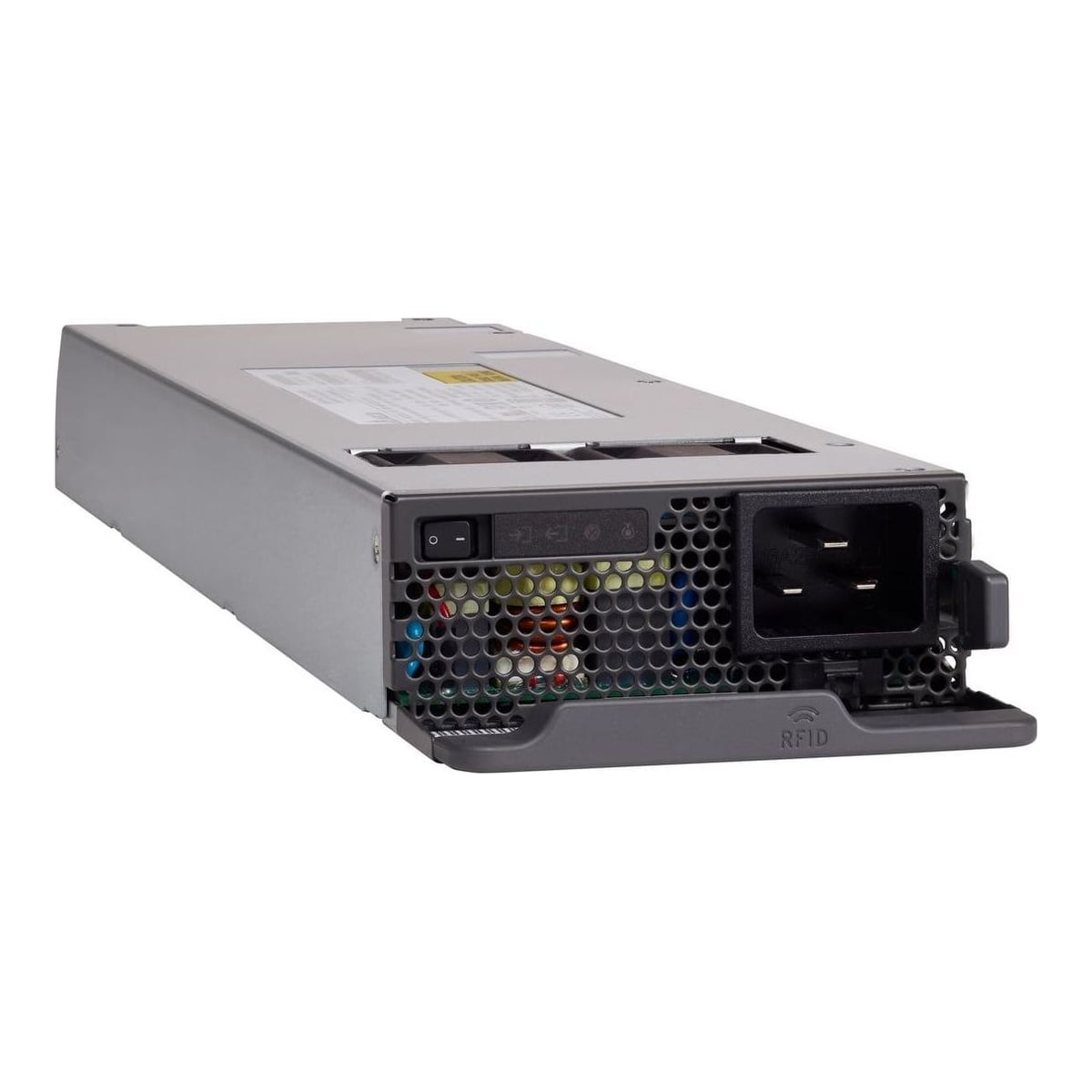 Cisco C9400-PWR-2100AC=, 2100 W, Catalyst 9400 Series, Black, Grey, 2.3 kg