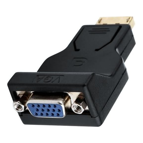i-tec DisplayPort to VGA Adapter, DisplayPort, VGA, Black