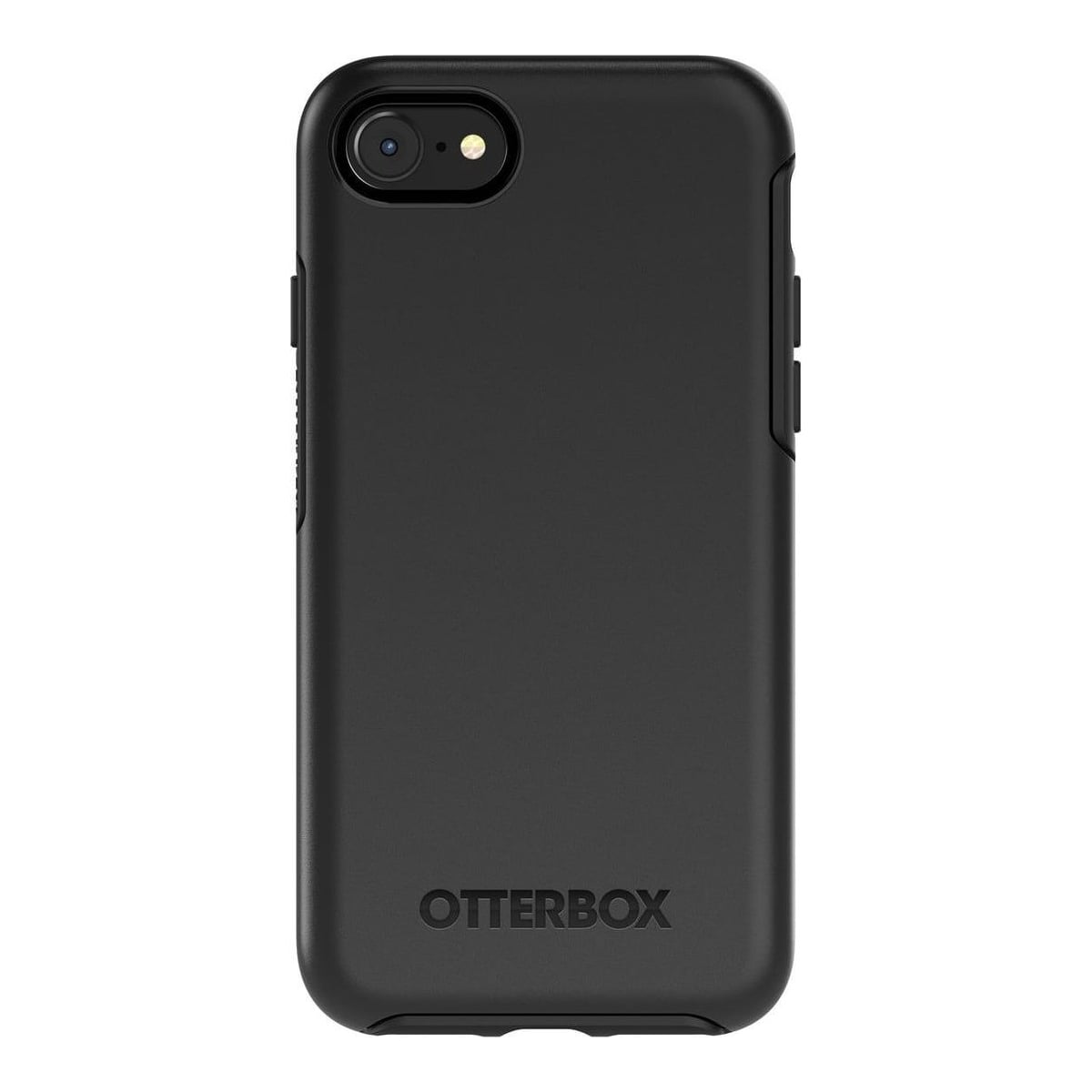 OtterBox Symmetry Series for Apple iPhone SE (2nd gen)/8/7, black, Cover, Apple, iPhone SE (2nd gen)/8/7, 11.9 cm (4.7"), Black