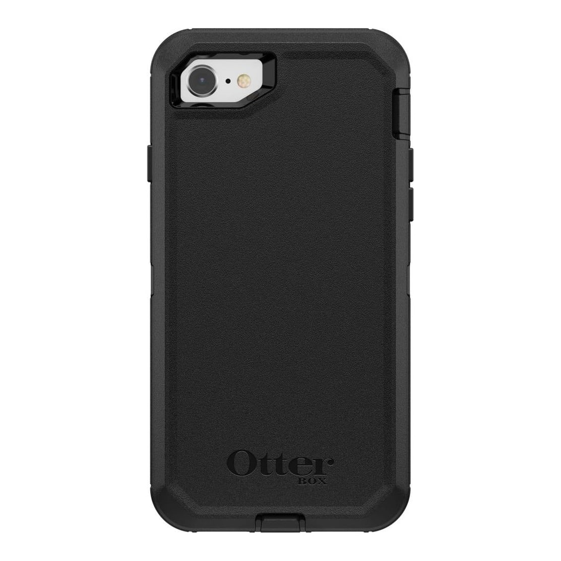 OtterBox Defender Series for Apple iPhone SE (2nd gen)/8/7, black, Cover, Apple, iPhone SE (2nd gen)/8/7, 11.9 cm (4.7"), Black