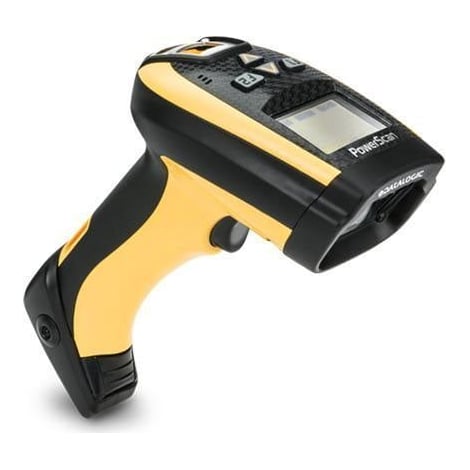 Datalogic PowerScan 9501, Handheld bar code reader, 2D, Laser, GS1 DataBar, Aztec Code, Data Matrix, Han Xin, MaxiCode, Micro QR Code, QR Code, 9 cm